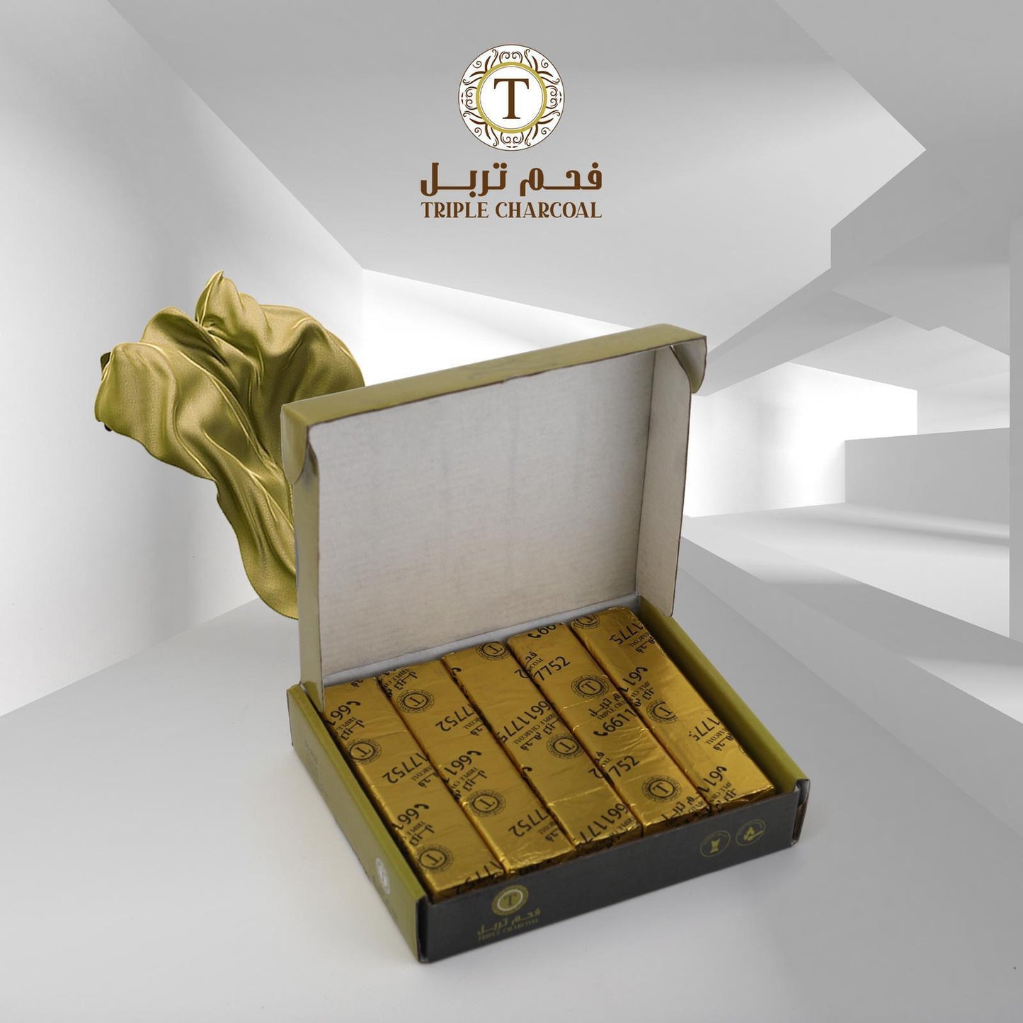 فحم تربل المربع